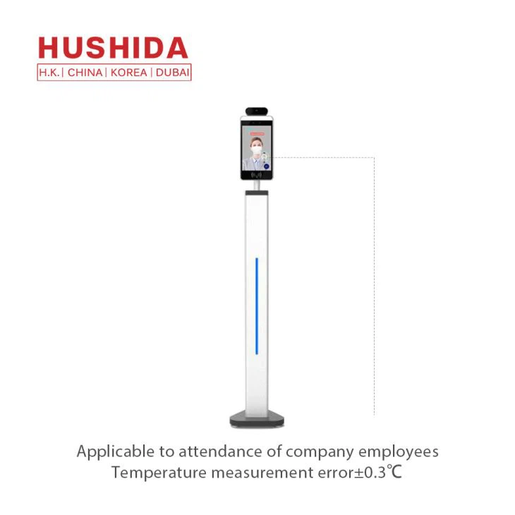8 Inch AI Face Recognition Thermometer Temperature Measurement