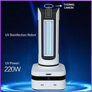 220w UV Işıklı Dezenfeksiyon Robotu