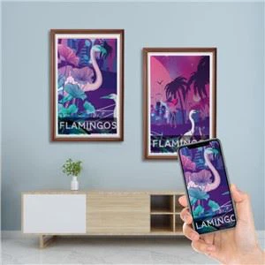 Art NFT Dijital Ekran Çerçevesi