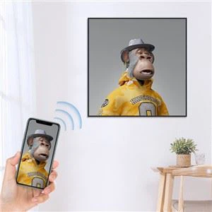 Kare NFT Dijital Çerçeve